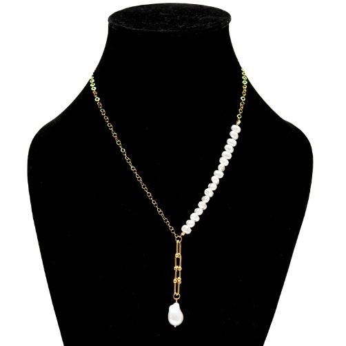 Elegant Pearl Pendant Necklace for Women